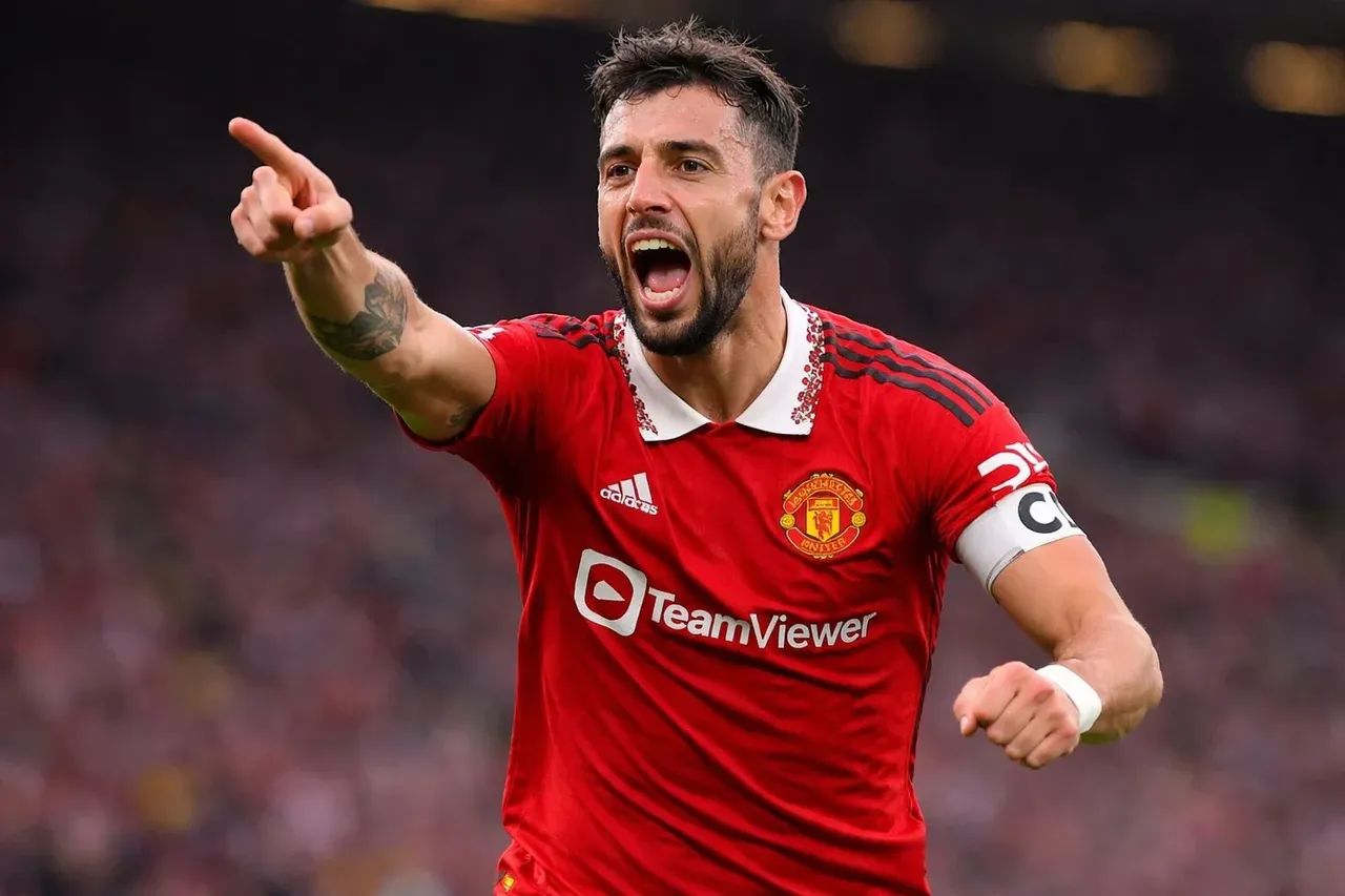 Manchester United'ın yıldız futbolcusu Bruno Fernandes
