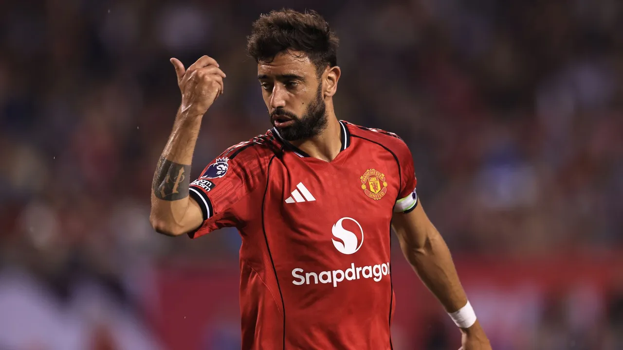 Manchester United'ın yıldız futbolcusu Bruno Fernandes