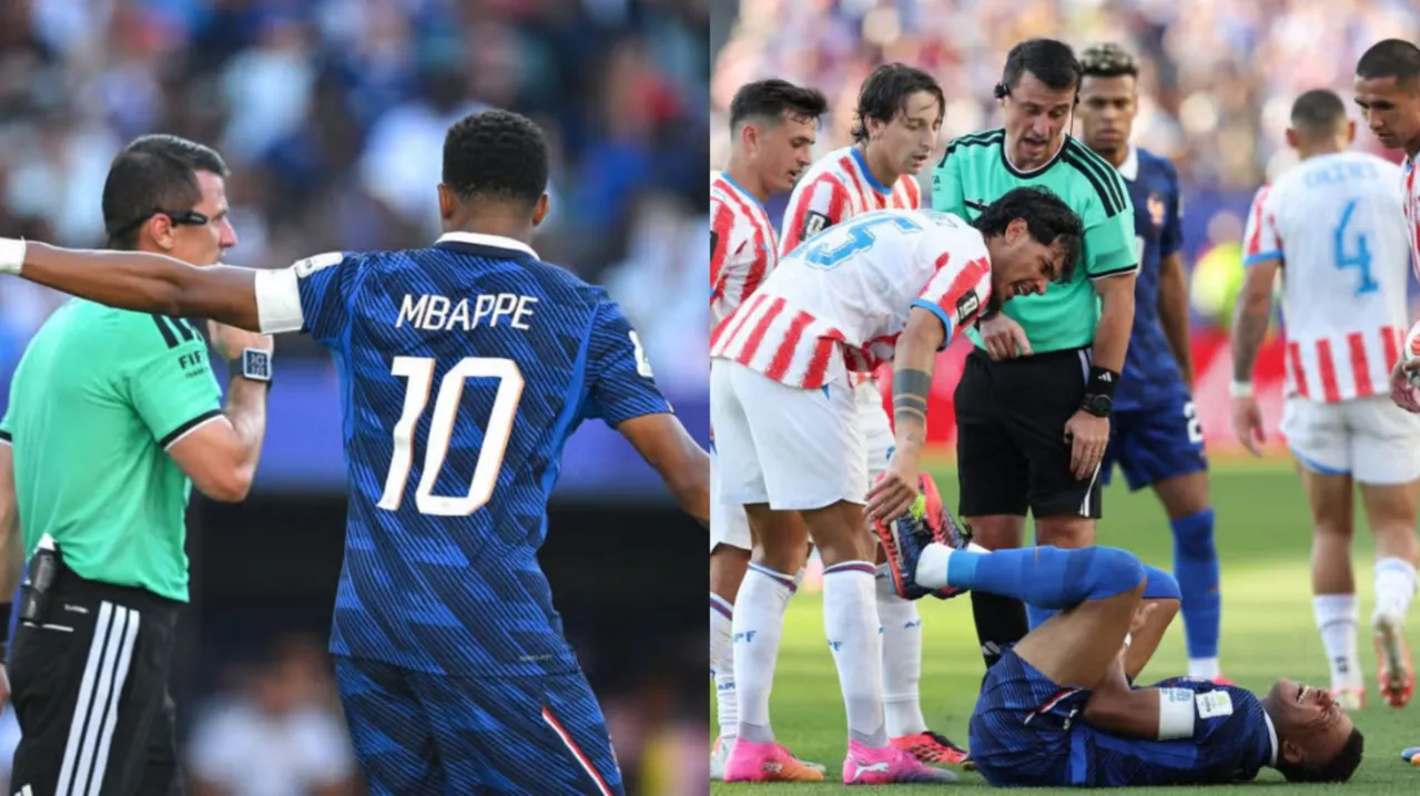 Gol Kralı Mbappe'ye sahada korkunç saldırı! 'Hakemi görevden alın' çağrıları yükseliyor
