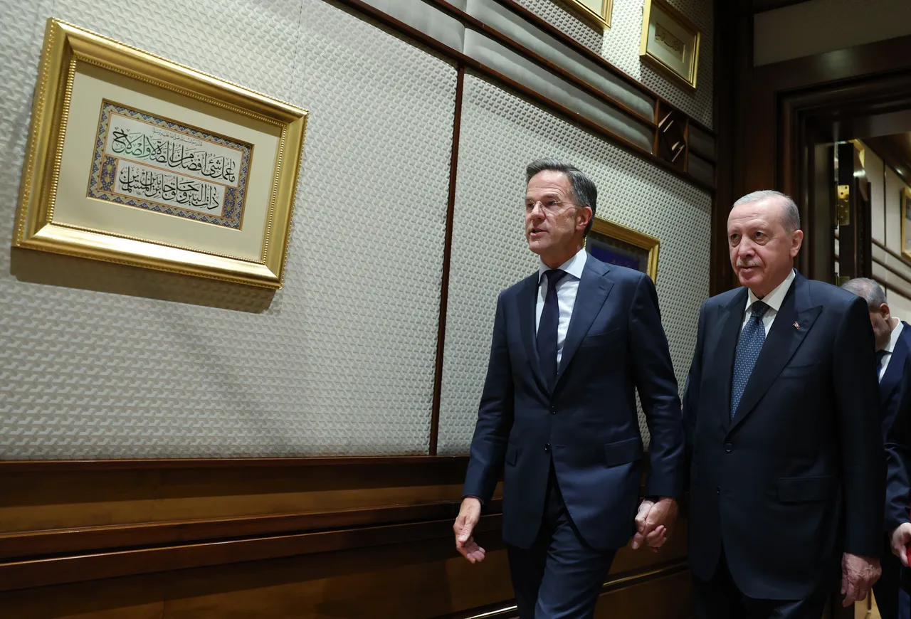 Beştepede kritik zirve! Erdoğan ile Mark Rutte bir araya geldi