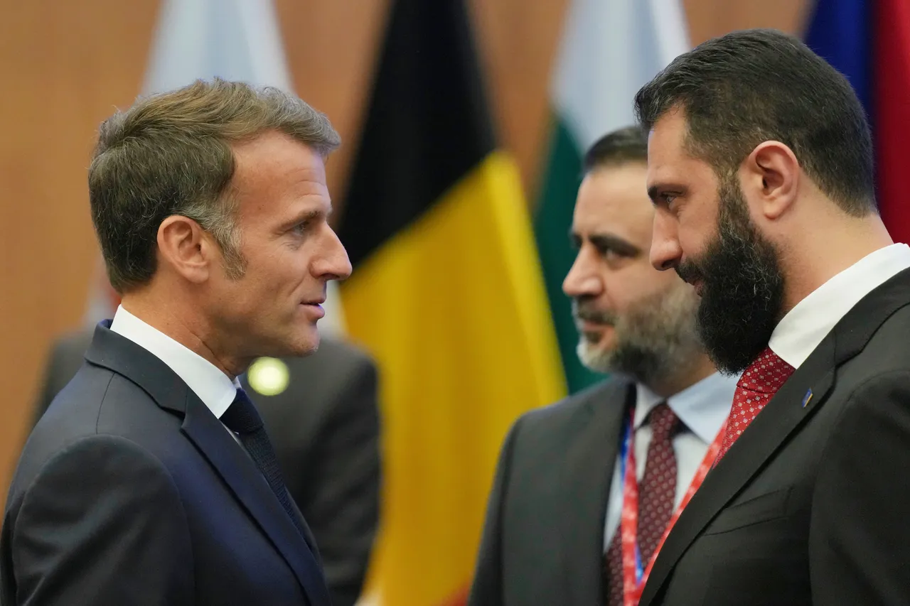 Macron'dan tarihi ziyaret! Esad sonrası Suriye'ye giden ilk AB lideri oldu