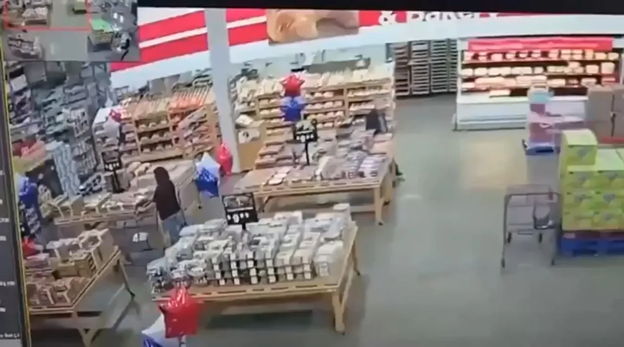 ABD’yi sel vurdu, marketin çatısı çöktü! Müşteriler neye uğradığını şaşırdı, molozların altında kaldılar