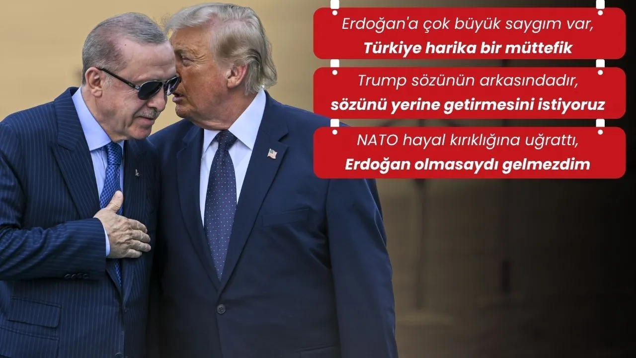 Cumhurbaşkanı Erdoğan ve Trump'tan ilk açıklama! 