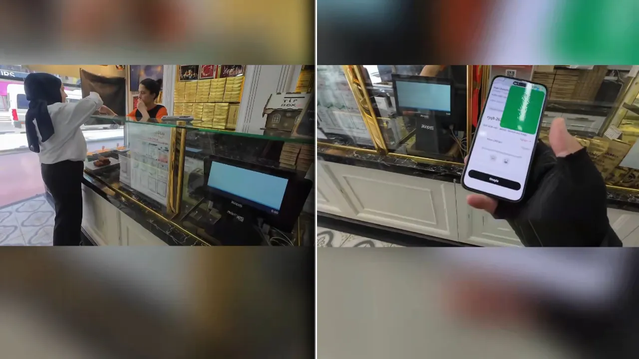 Gramaj skandalını kurye yakaladı! Tatlıcının savunması en az olay kadar skandal 