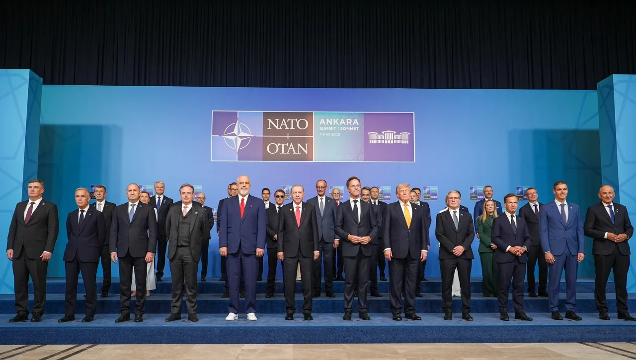 Ankarada tarihi gün! NATO liderleri aile pozu verdi