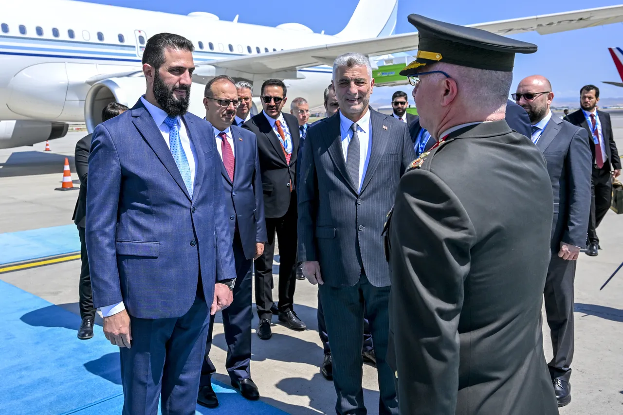 Dünyanın gözü başkentte! Suriye Cumhurbaşkanı Şara Ankarada