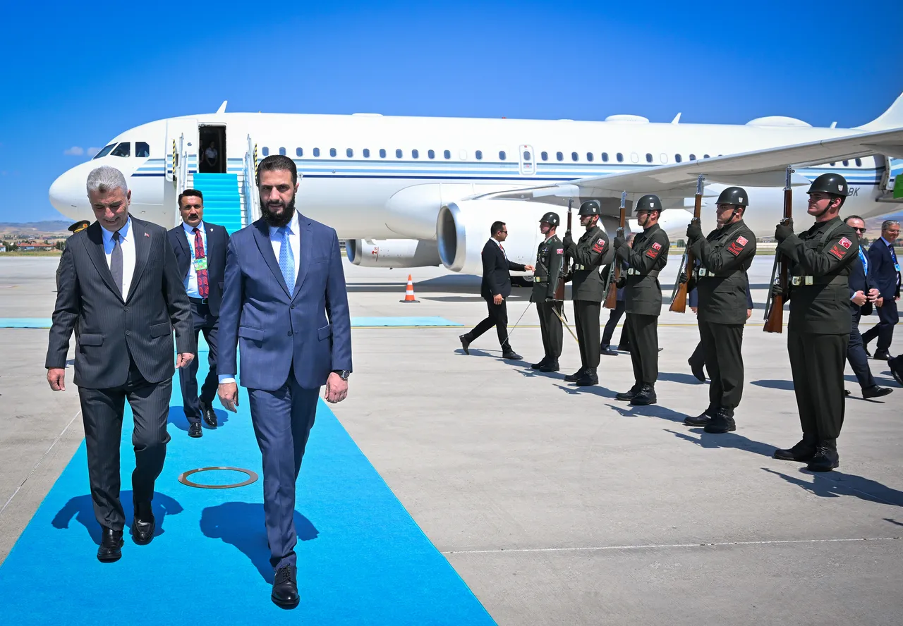 Dünyanın gözü başkentte! Suriye Cumhurbaşkanı Şara Ankarada