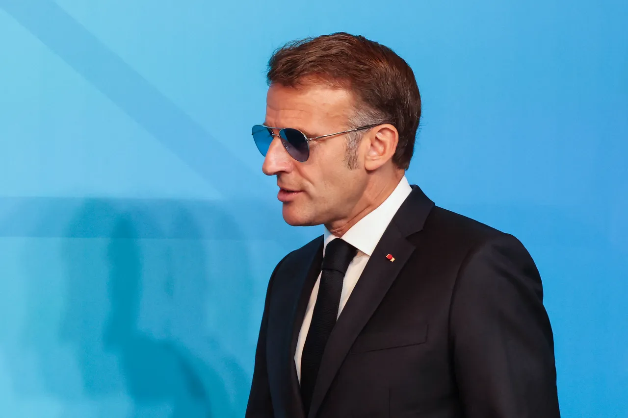 Macronun gece gündüz çıkarmadığı gözlükleri gündemde! Nedeni belli oldu: Meğer gözünü korumuyormuş