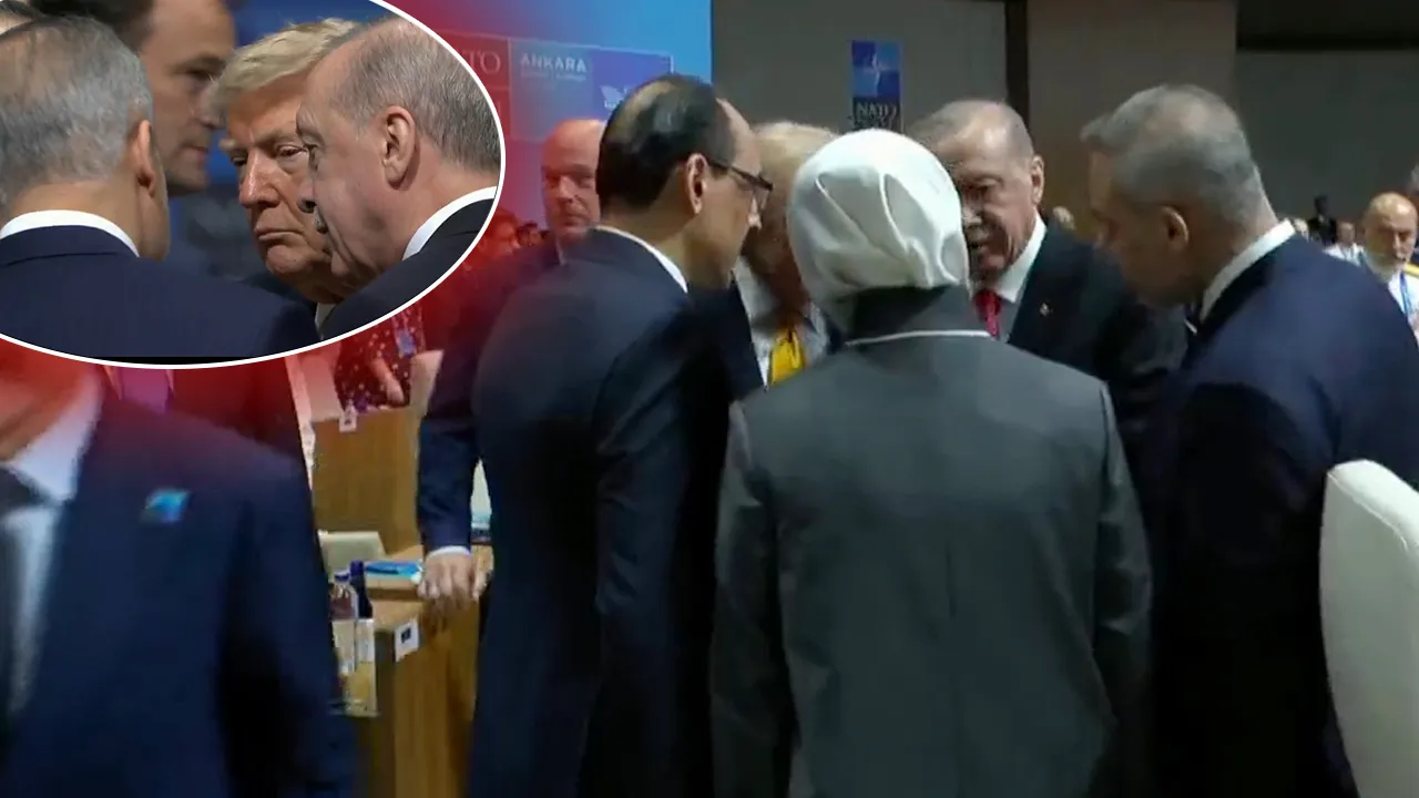 Oturum öncesi dikkat çeken diyalog! Erdoğan, Trump, Fidan ve Kalın'ın sohbeti merak uyandırdı