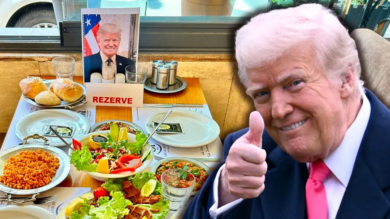 Trump Türk mutfağına hayran kaldı! 