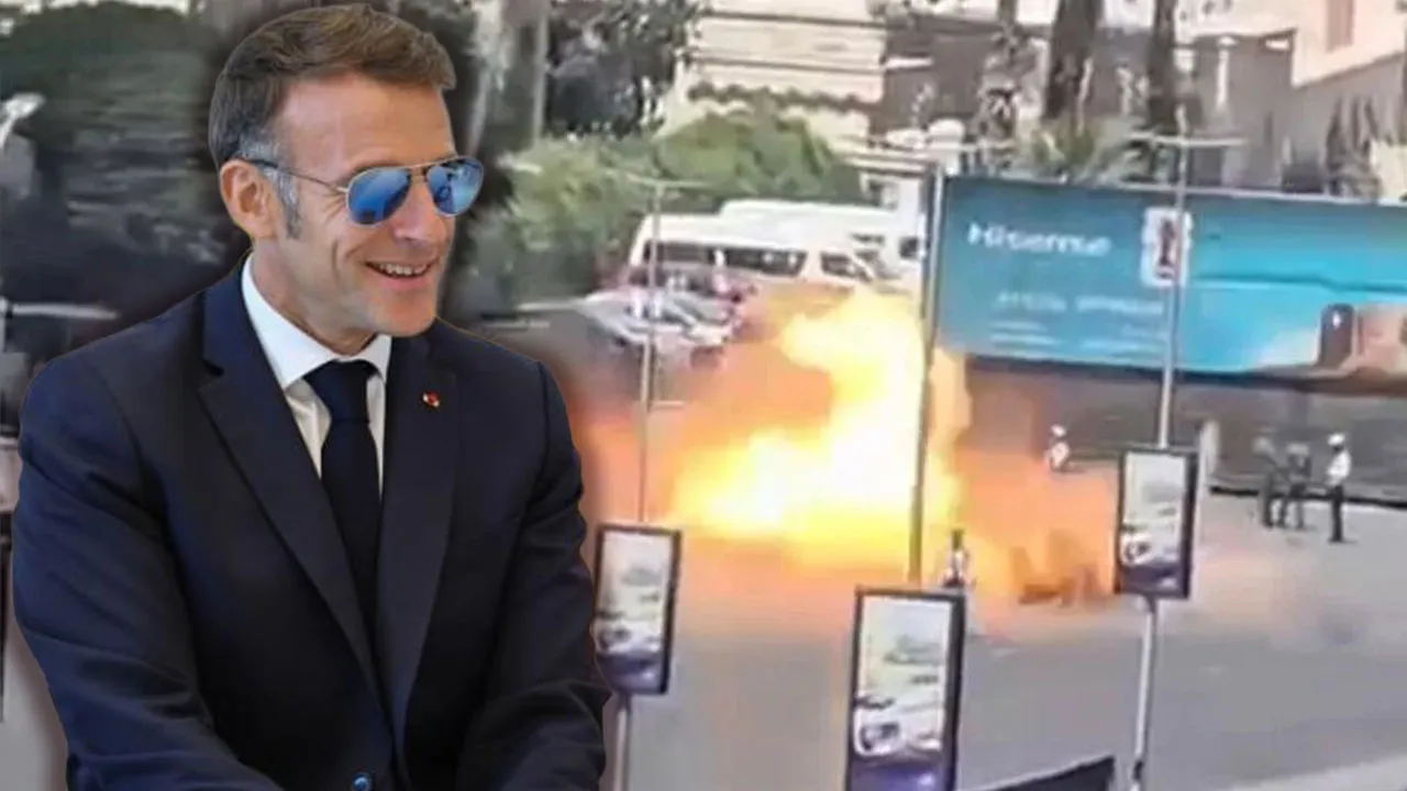 Failler yakalandı! Macron'un Şam'da olduğu sırada bombalı saldırı düzenlemişlerdi