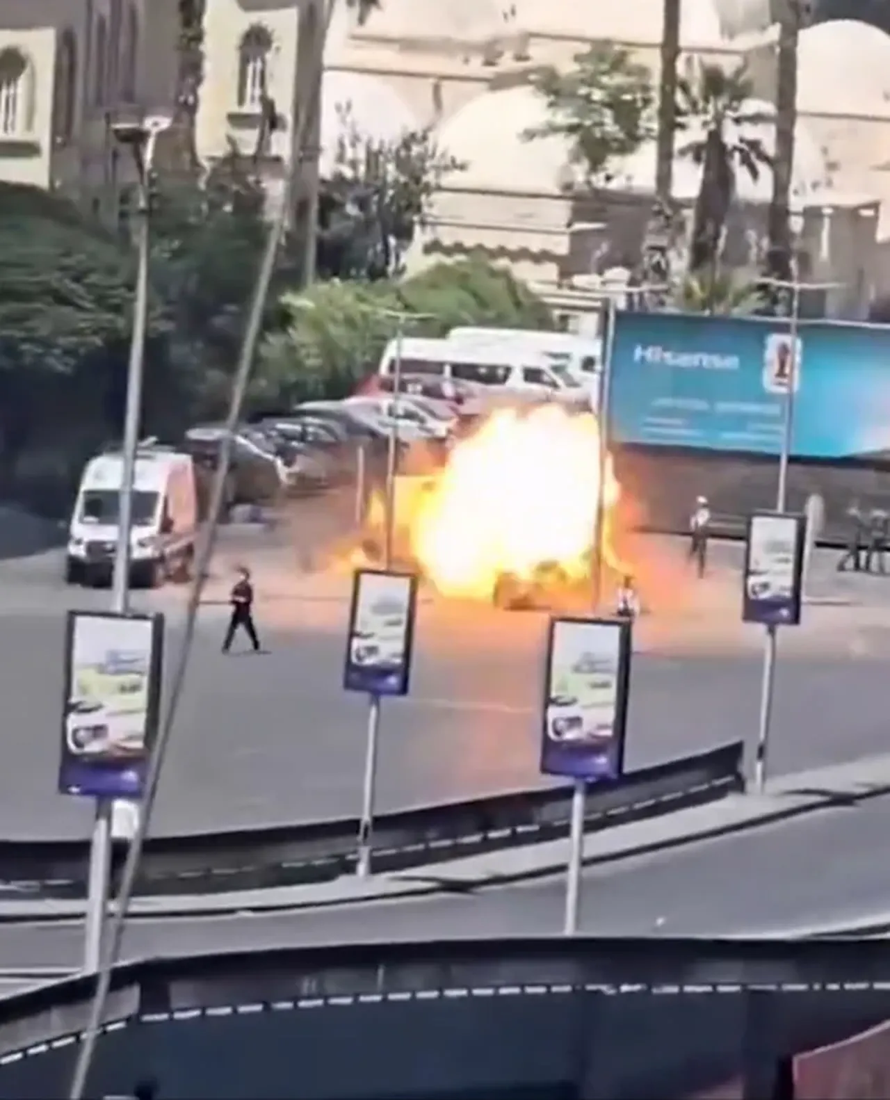 Macron'un Şam'da olduğu sırada bombalı saldırı düzenlemişlerdi! Failler yakalandı