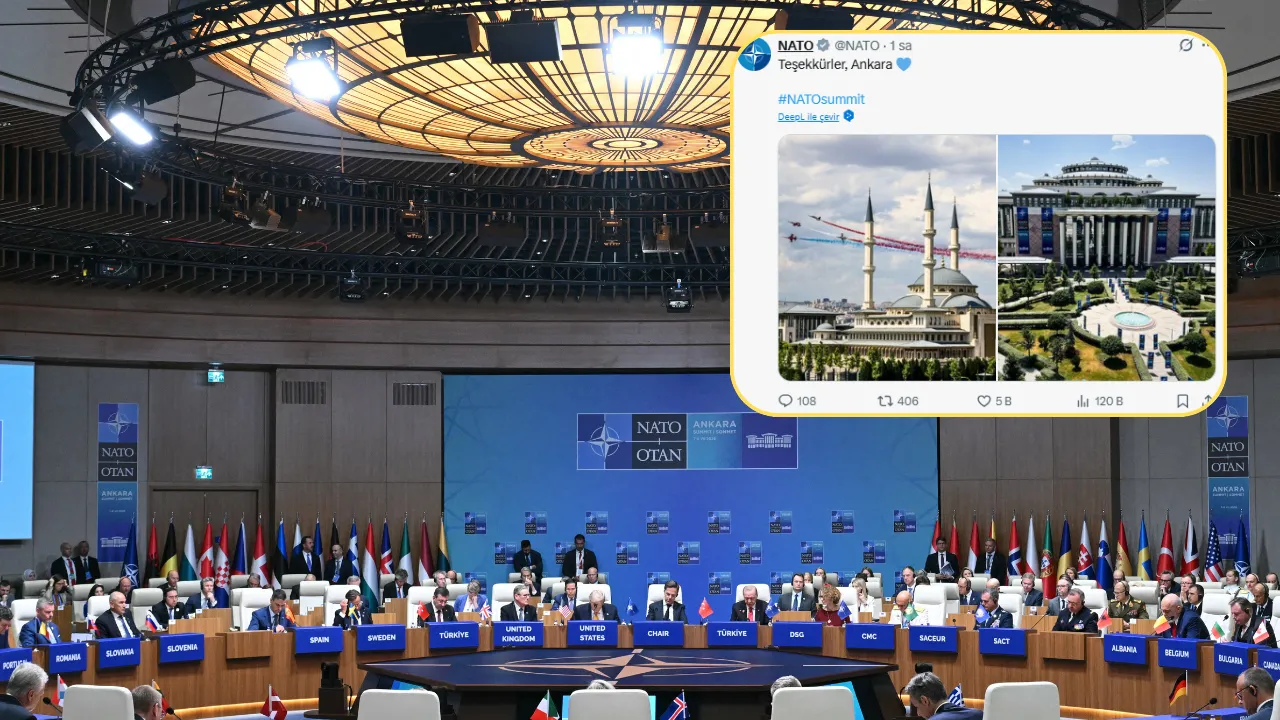 NATO'dan Ankara'ya Türkçe teşekkür mesajı!