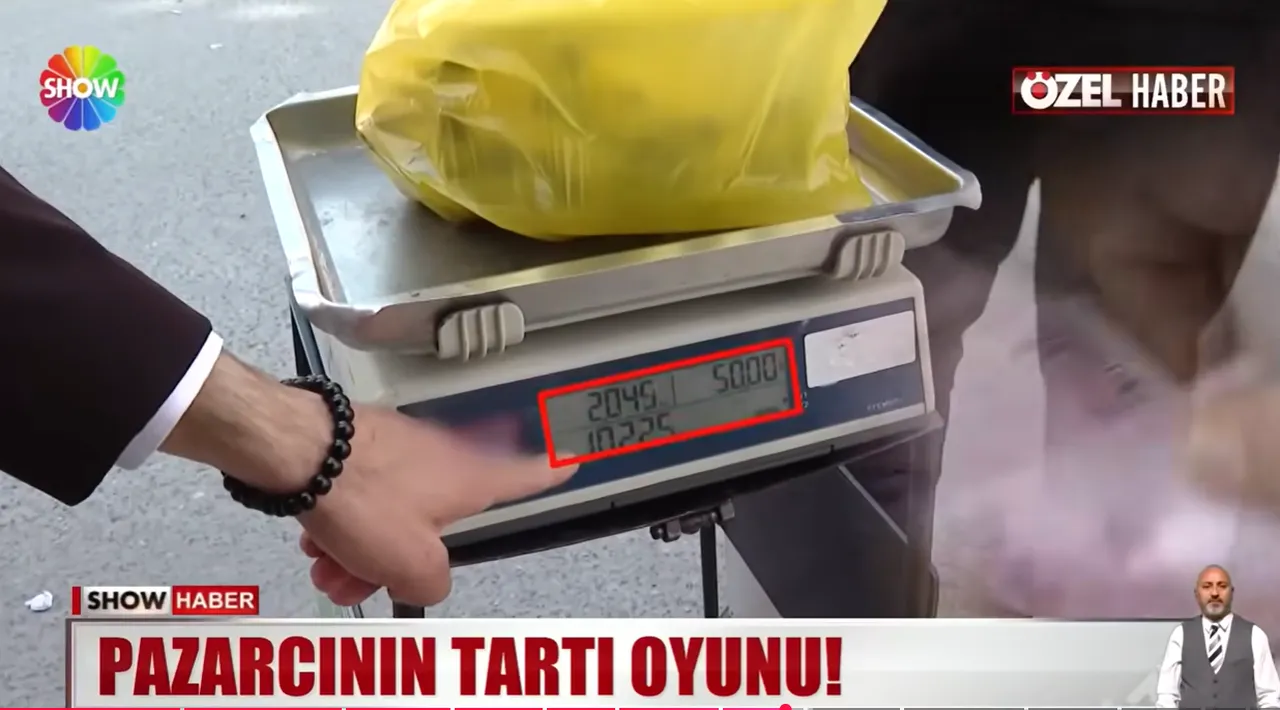 Ücret tam, kilo eksik! İstanbul’da semt pazarında tartı hilesi, çirkin oyunu zabıta bozdu