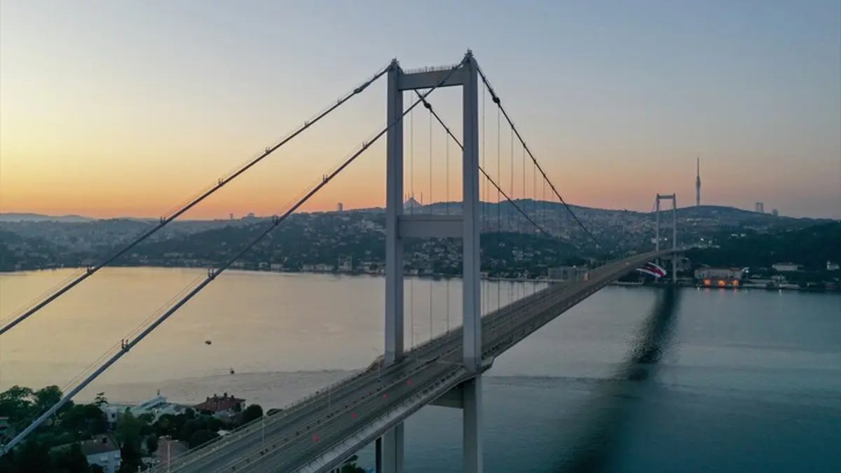 "Asırlık Gece" dizisi için İstanbul'da trafik düzenlemesi! 15 Temmuz Şehitler Köprüsü 3 gece kapatılacak