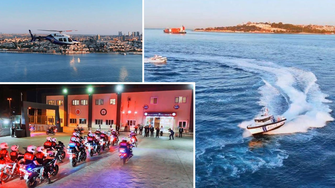 İstanbul Emniyet Müdürü Selami Yıldız paylaştı! Gök Kubbe'de, Mavi Vatan'da, şanlı topraklarda...