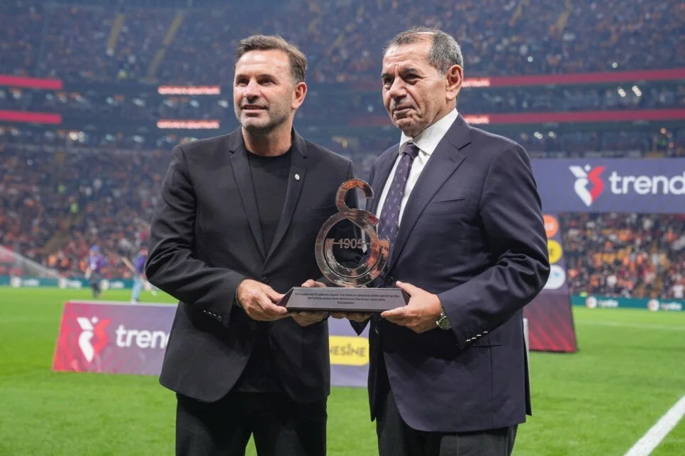 Dursun Özbek ve Okan Buruk