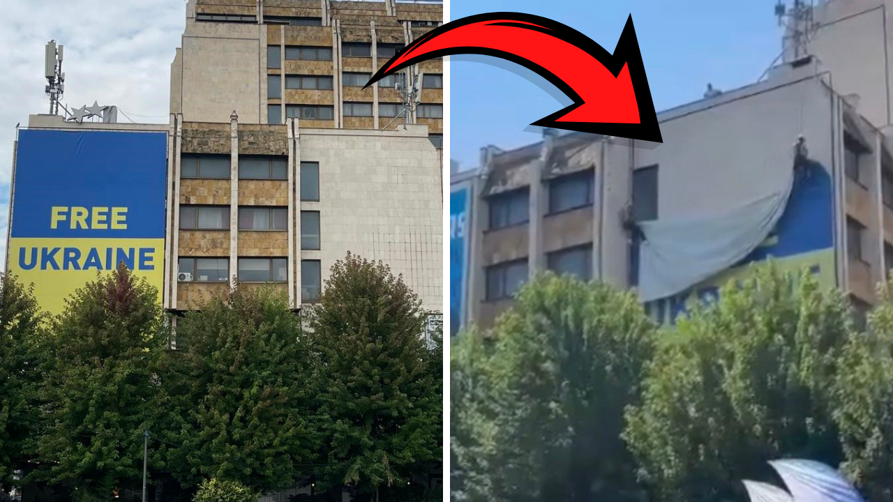 Zelenskiy’nin açıklaması sonrası Kosova’dan çok konuşulacak hamle: Dev bayrağı kaldırdılar 