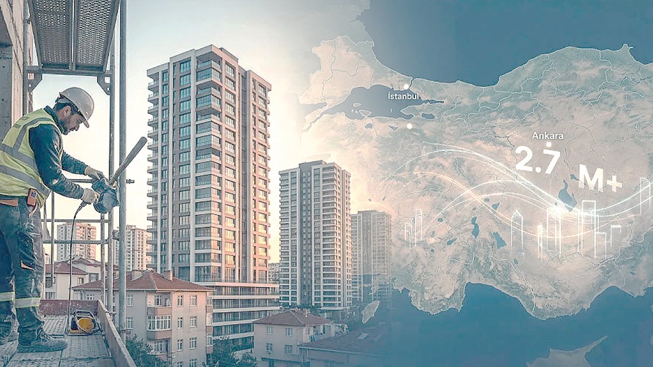 6 milyon riskli yapı var: Dönüşüme giren konut ve iş yeri 2,7 milyonu aştı