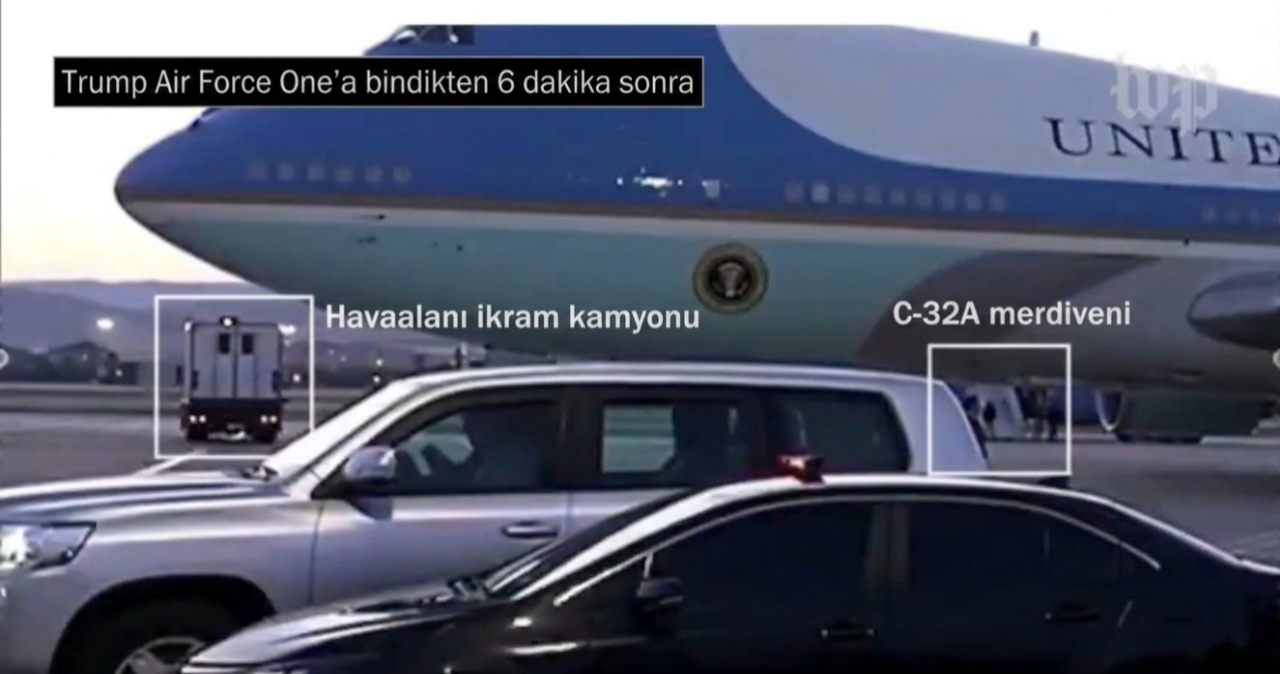 Ankara dönüşü gizli uçak operasyonu! Eski Air Force One’ı ‘yem’ yaptılar, ikram kamyonuyla kaçırdılar