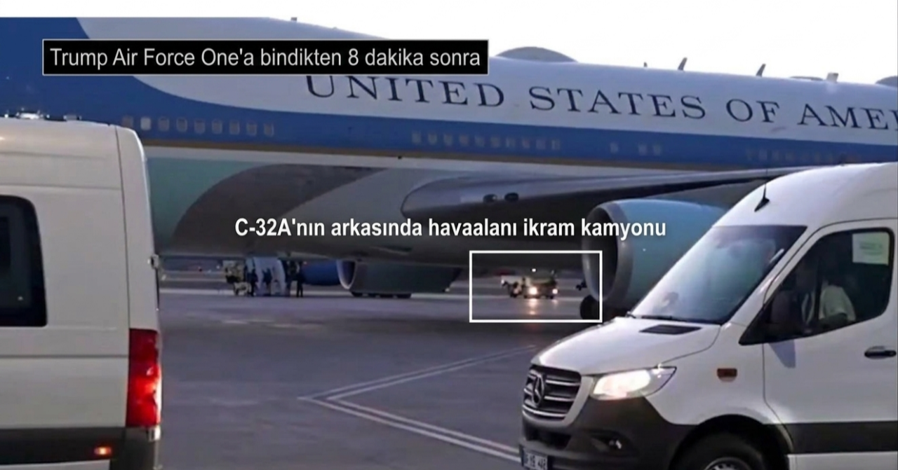 Ankara dönüşü gizli uçak operasyonu! Eski Air Force One’ı ‘yem’ yaptılar, ikram kamyonuyla kaçırdılar