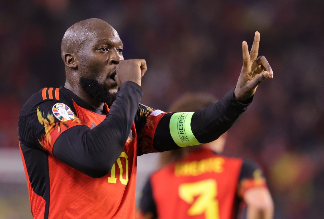 Romelu Lukaku; Chelsea, Manchester United, Inter ve Roma formaları da giydi.