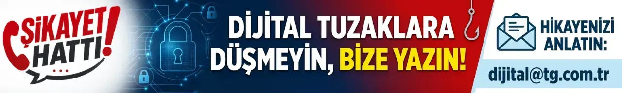 Siz de şikâyetlerinizi dijital@tg.com.tr adresine göndererek sesinizi duyurabilir, başkalarının mağdur olmasını engelleyebilirsiniz.