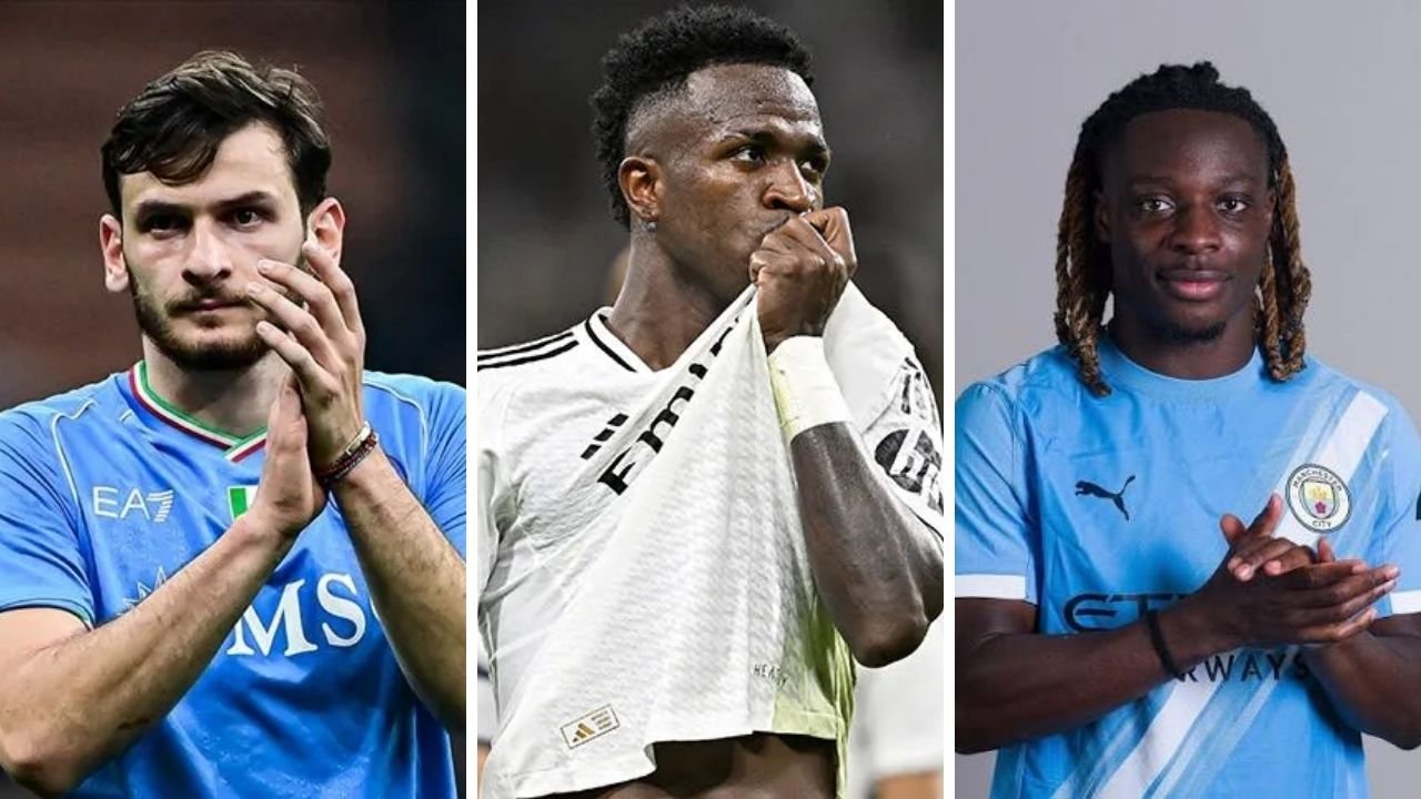 Kvaratskhelia, Vinicius Júnior ve Jérémy Doku