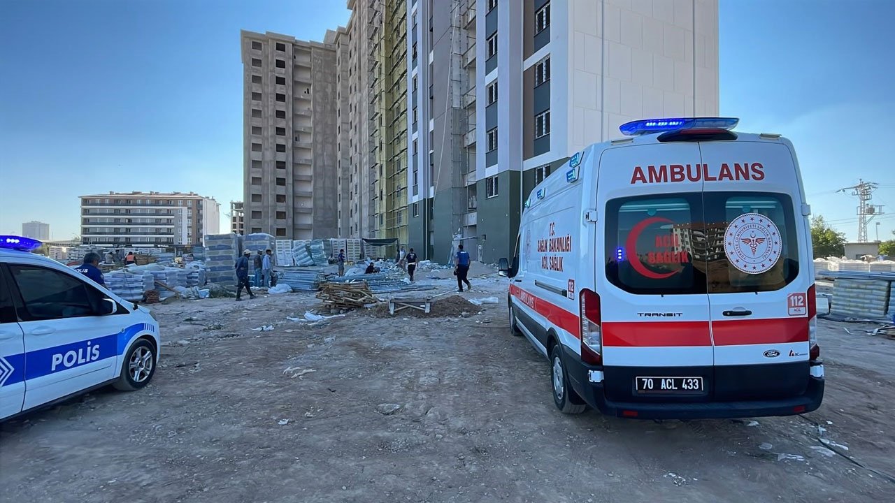 12 katlı apartmanda feci iş kazası! Asansör boşluğunda can verdi