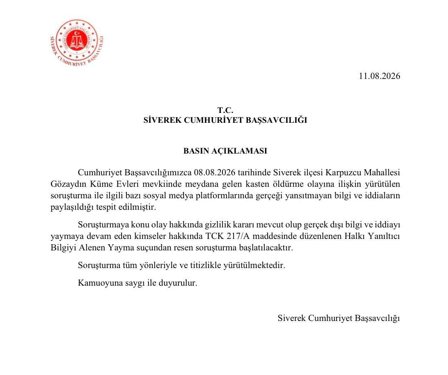 Başsavcılıktan Siverek’te töre vahşeti iddialarına açıklama