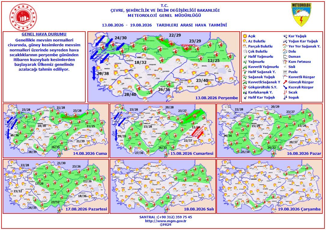 Havalar ne zaman serinleyecek? Meteorolojiden beklenen duyuru geldi!