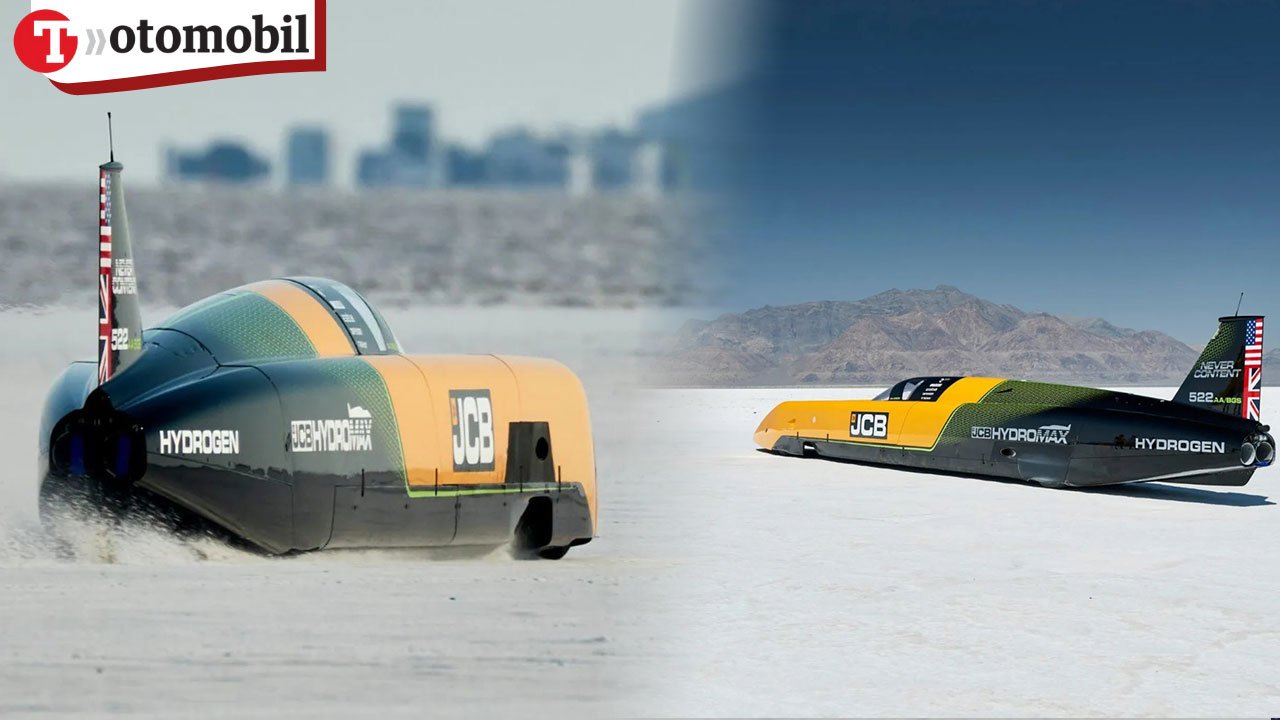 Hidrojenle 653 km/s hız! 1.600 beygirlik JCB Hydromax dünya rekoru kırdı
