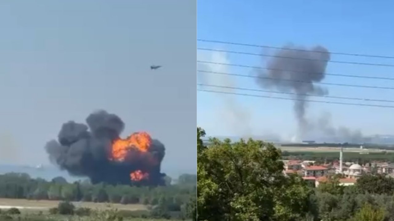 Yalova uçak kazası nerede oldu, F16 savaş uçağı neden düştü?
