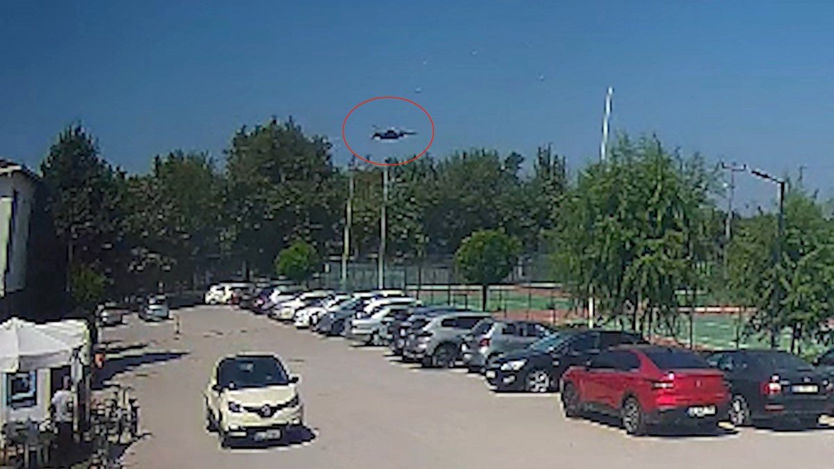 Yalova'da F-16 savaş uçağı düştü! İşte olay yerinden ilk görüntüler