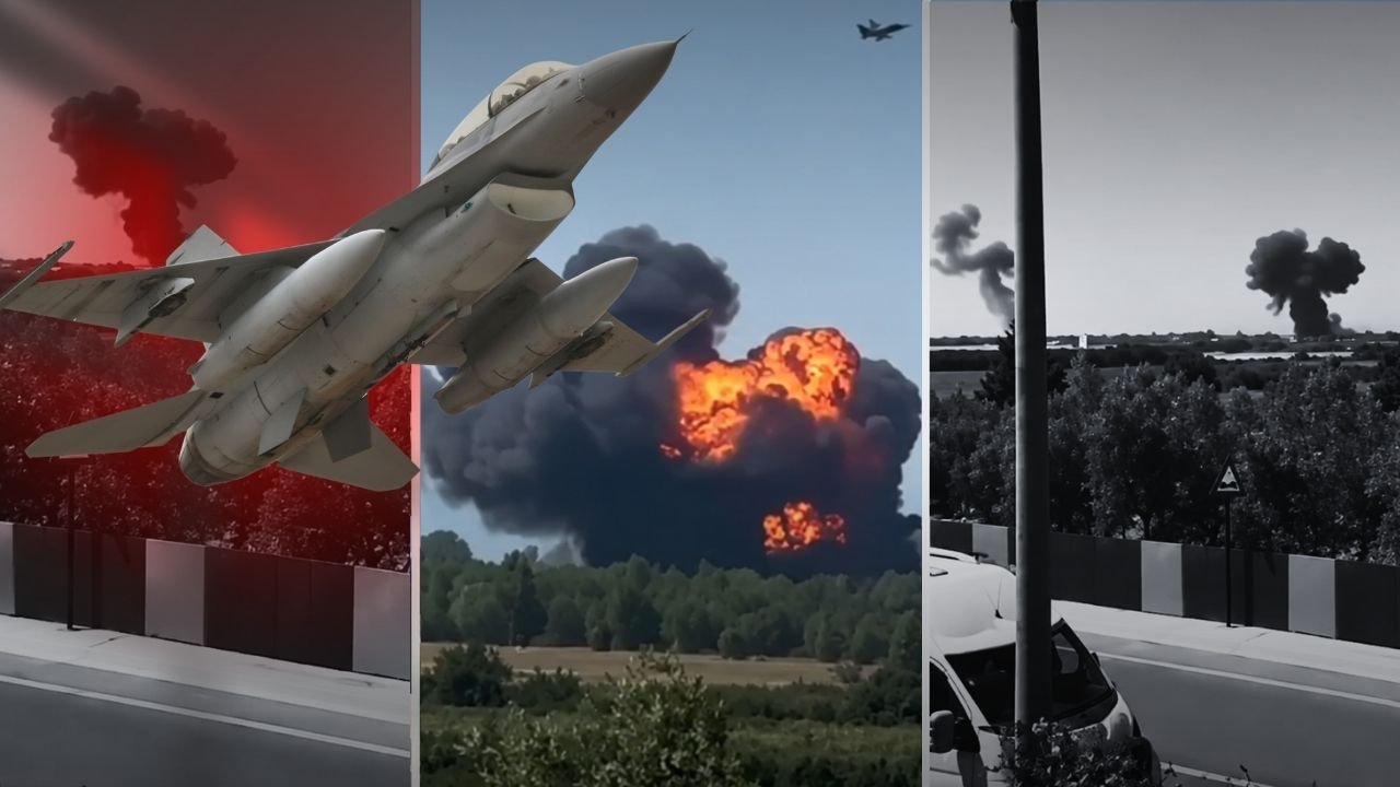 YALOVA'DA F-16 DÜŞTÜ!