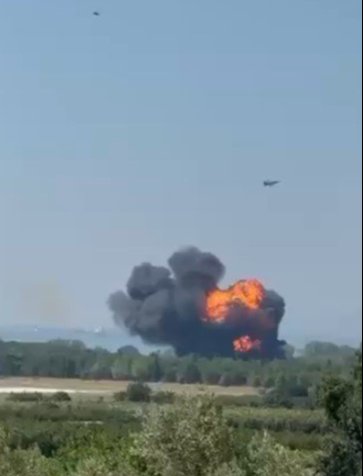 Yalovada F-16 uçağı düştü! İşte olay yerinden ilk görüntüler