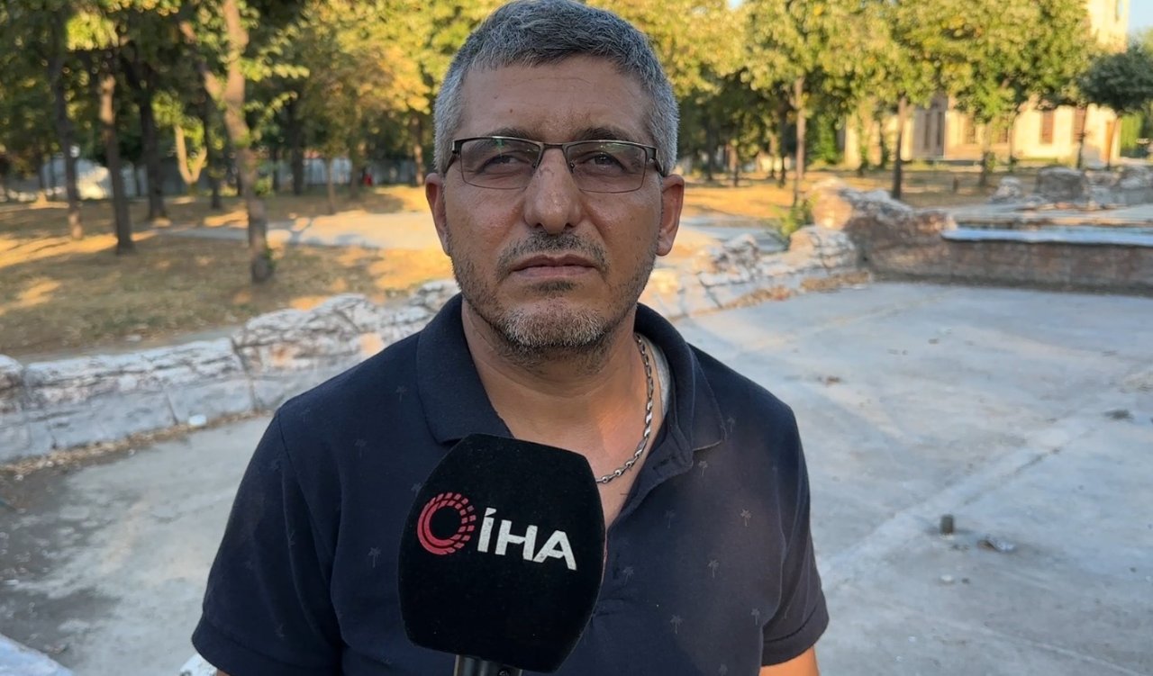 Saniyeler içinde kanlar içinde kaldı! Isparta’da korkutan olay: Duvara yaslanan adam beton zemine düştü
