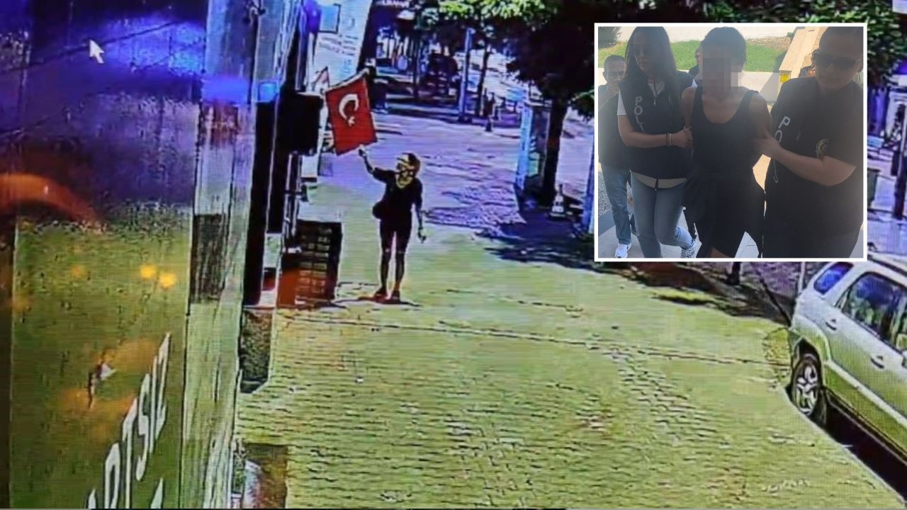 Türk bayrağını yakan şüpheliden 'şizofreni' savunması