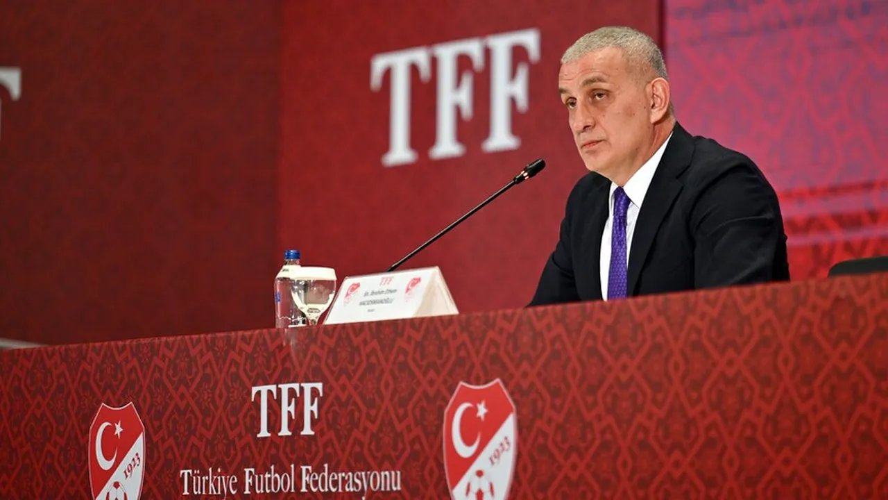 TFF Başkanı İbrahim Hacıosmanoğlu