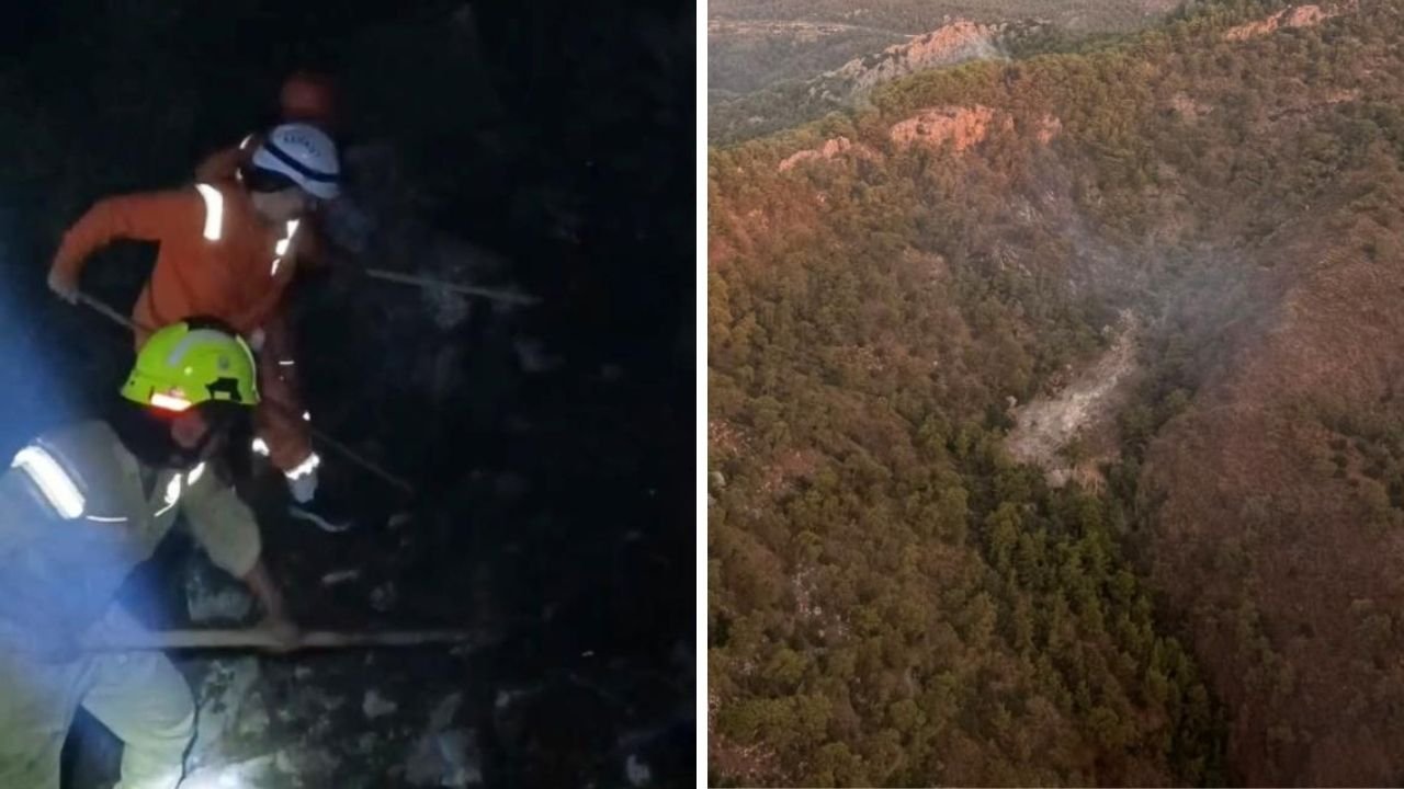 Kemer’deki orman yangını kontrol altında