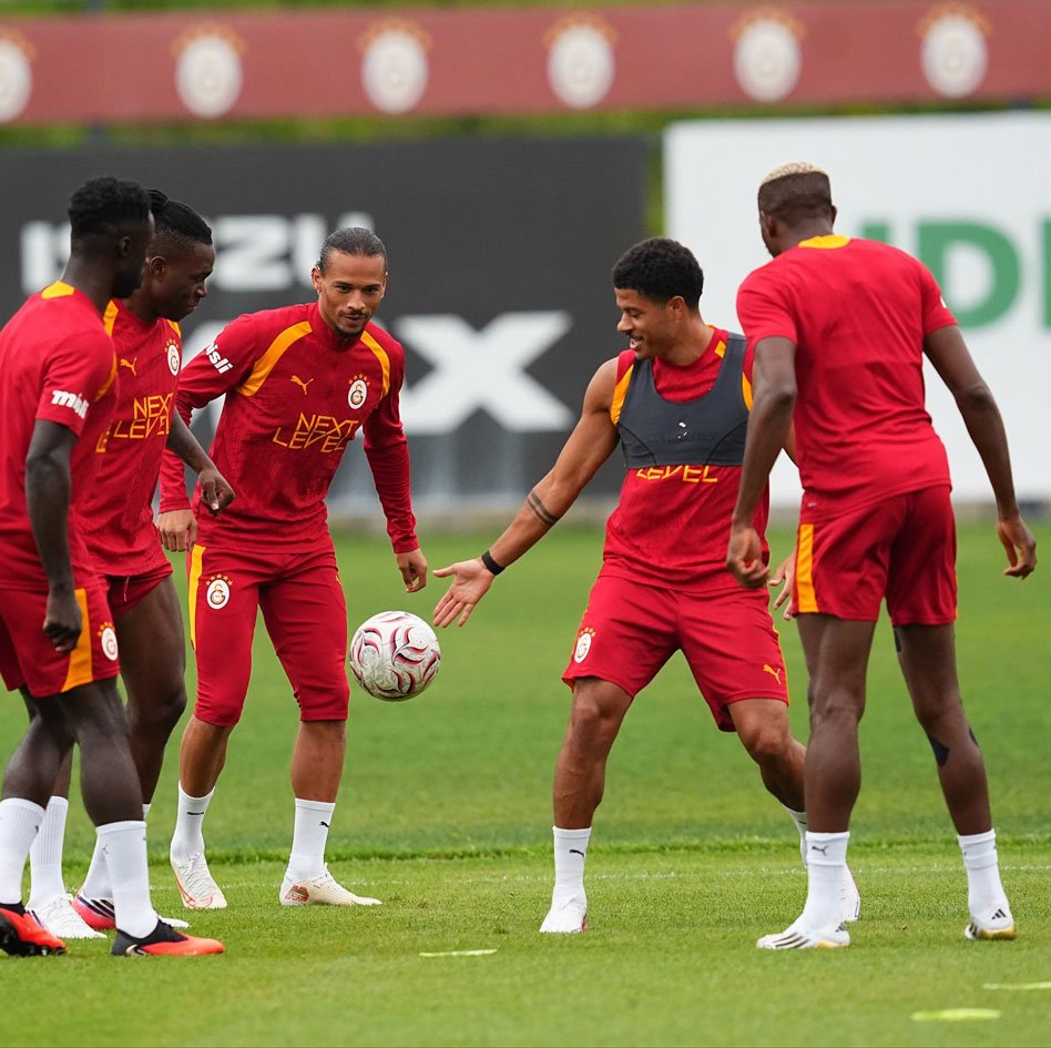 Galatasaray antrenmanından