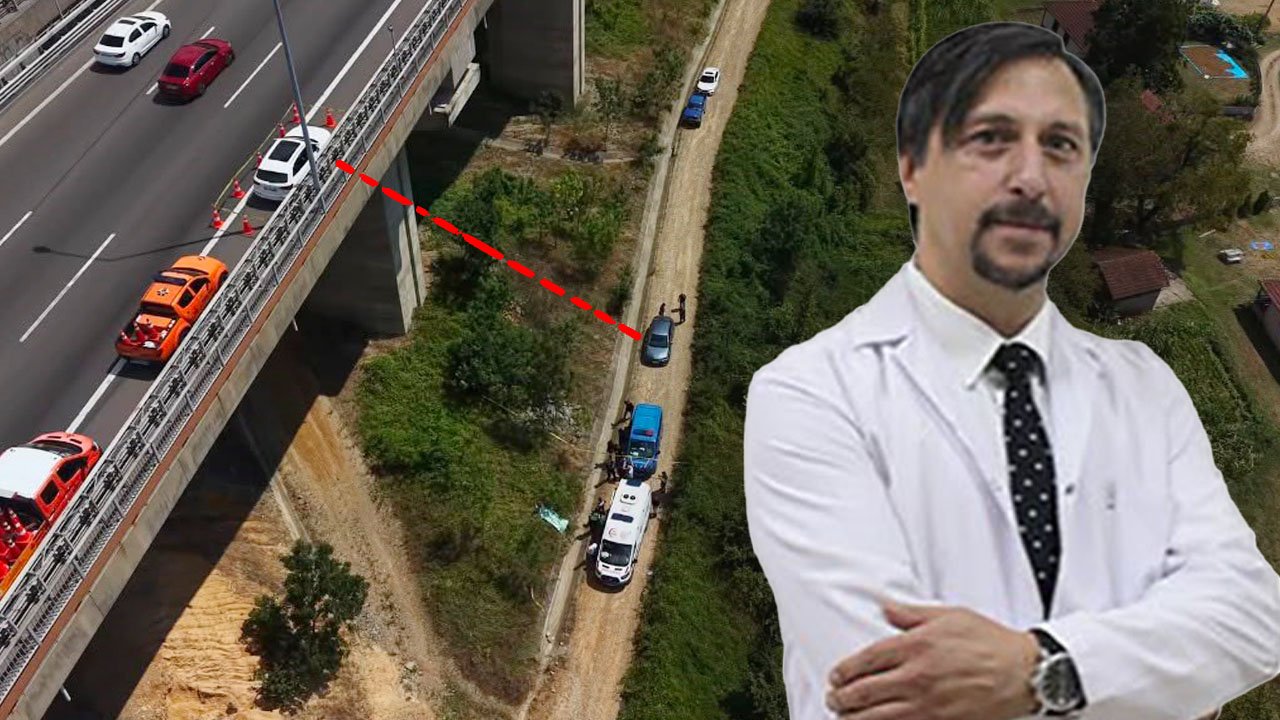 Aracı viyadükte, cesedi köprü altında bulundu! Doktorun sır ölümü