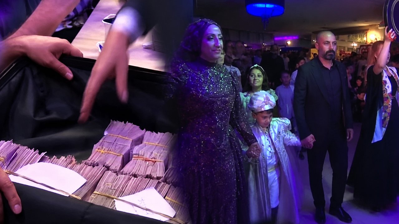 Burası Ankara! Sünnet düğününde milyonlar havada uçuştu