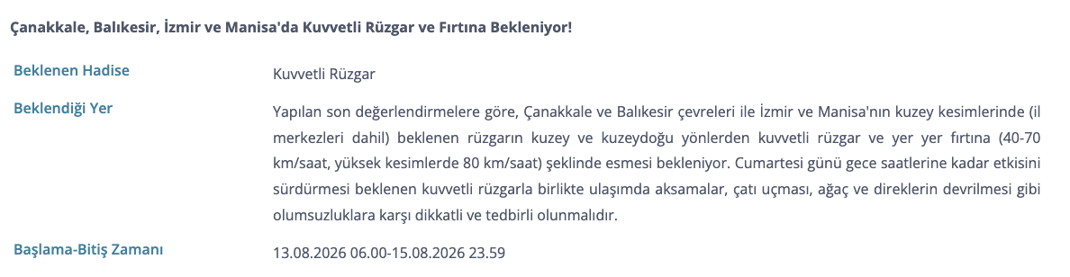 Havalar ne zaman soğuyacak? 15 Ağustos hava durumu ve Meteorolojik uyarılar