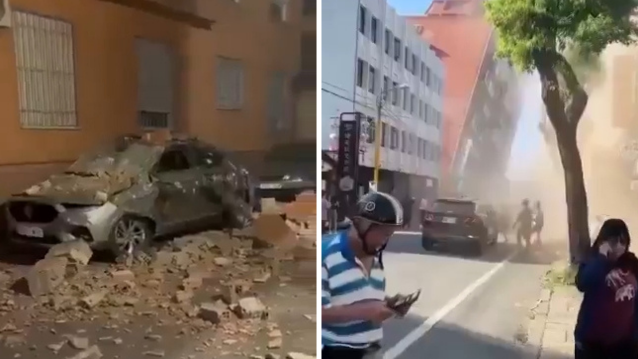 İspanya 5,2lik depremle sallandı! Vatandaşlar büyük panik yaşadı, binalarda hasar var