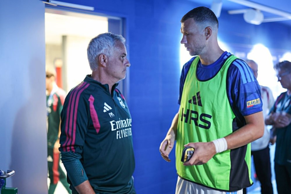 Jose Mourinho - Edin Dzeko