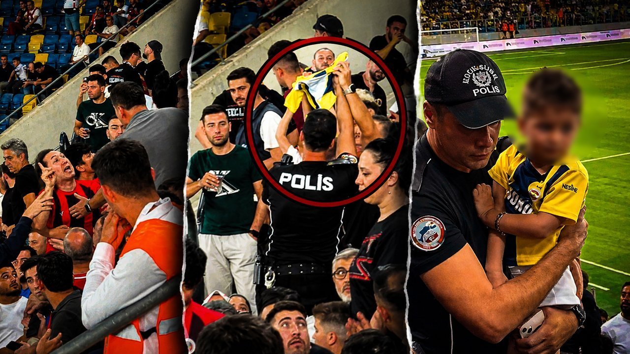 TRİBÜNDE SKANDAL OLAY!