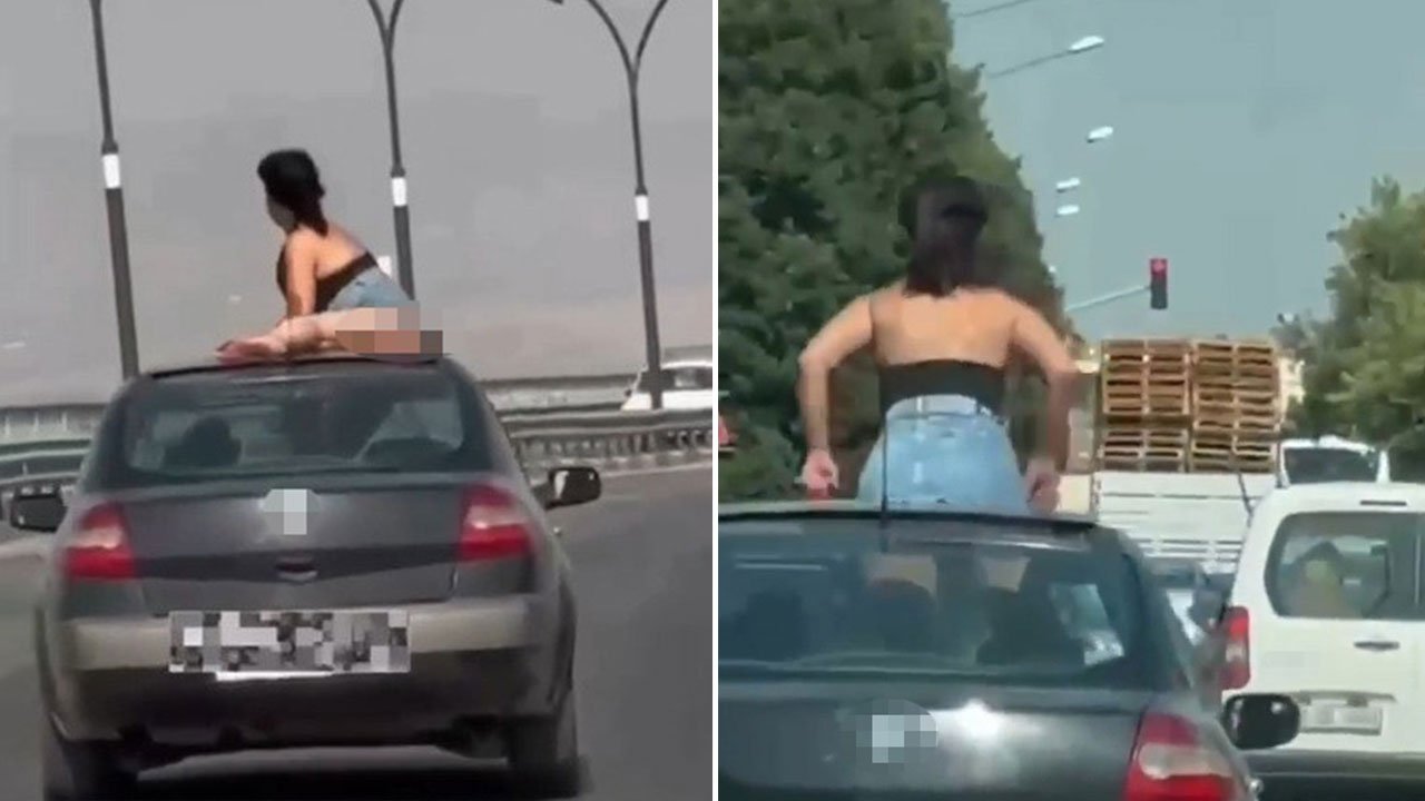 Skandal görüntülere 2 gözaltı! Manisa'da trafikteki hareketler cezasız kalmadı