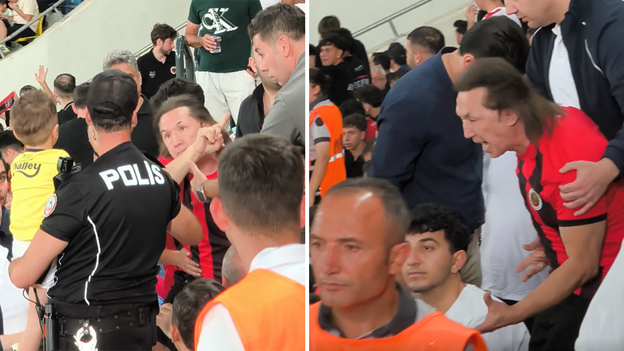 Tribünden tepki çeken olay! Minik Fenerbahçeli taraftarın formasını çıkarttılar  