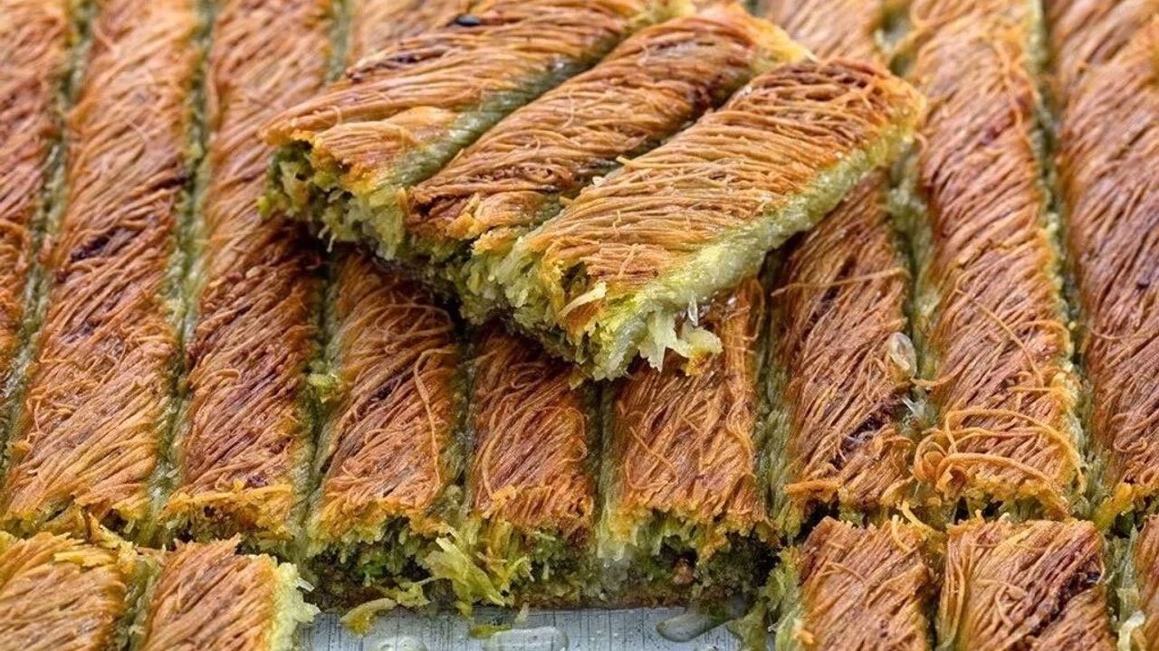 Türk patent son noktayı koydu! Burma kadayıf artık Bingöl’ün tescilli lezzeti